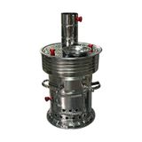 Odunlu Çift Musluklu Çelik Semaver 7 Lt -107