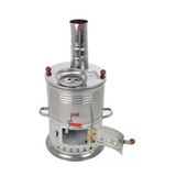Odunlu Semaver 5 Litre Tek Musluklu Paslanmaz Semaver