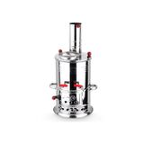 Odunlu Semaver Çift Musluklu 3,5 Litre
