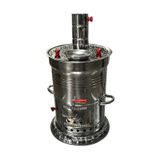 Odunlu Tek Musluklu Çelik Semaver 5 Lt -126