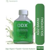 ODX Ağız Bakım Solüsyonu 100 ml Nane Kokusuyla Antibakteriyel Tam Koruma Sağlar - 1 Adet