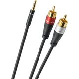 Oehlbach D1c33191 Jak - Rca 2,00 Mt Rca & 3.5 Mm Ses Kablosu