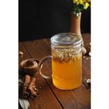 OEM 00616 Elizze Süzgeçli Kupa 350 Ml, Standart - Şeffaf