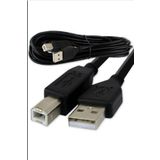 OEM 1.5 Metre 1.5mt Usb 2.0 Kare Usb Printer Yazıcı Kablo Usb Yazıcı Ara Bağlantı Kablosu
