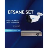 OEM 1 Kameralı Hd Set - 5mp Sony Lensli Full Hd Gece Görüşlü Güvenlik Kamerası Sistemi