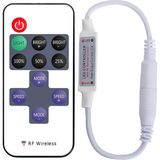 OEM 12 Amper Kumandalı Şerit LED Dimmer Kontrol Cihazı Kumanda - Parlaklık Seviyesi Ayarı Yapılabilir, Çakar Modlu