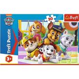 OEM 18286 Always On Time 30 Parçalı Yapboz Paw Patrol 5 Yaşından Büyük Çocuklar Için Yüksek Kaliteli Baskılı, Çok Renkli, Zamanında - Belirtilmemiş
