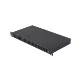 OEM 19" 1u Fiber Optik Patch Panel - 24 Port Sc Duplex Kapasiteli