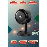 OEM 2k Wifi Kamera Masaüstü Kamerası Sesli Kamera 128 GB Kart Dahil - Siyah
