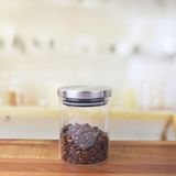 OEM 300 ml Vakumlu Metal Kapaklı Borosilikat Cam Kavanoz (8.5CM*10CM) 1 Adet