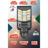 OEM 4K Simkartlı Sokak Aydınlatmalı Güvenlik Kamerası Renkli Gece Görüş Sesli 360 Derece W01 - Beyaz