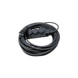 Oem 50 Metre Kauçuk 3 Lü Siyah 3X1.5 Ttr Seyyar Uzatma Kablosu