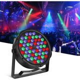 OEM 54 x 1,5W LED Par Boyama Işık Çok Renkli Disko Işıkları Projektör Işık 54 Ledli