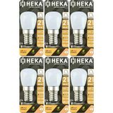 OEM 6 Adet 2W (14W) 3000K Sarı Işık E14 Duylu Dim Edilebilir LED Mini Ampul