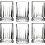 OEM 6 Adet Cam Tekila Bardağı - 60 ml Kristal Desenli, Çok Amaçlı Kahve Yanı, Su ve Meşrubat Için Tekila Shot Bardağı