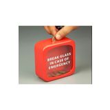 OEM Acil Durum Kumbarası Yangın Alarm Butonu Şeklinde - Break Glass In Case Of Emergency aklindatut.com-548532145852