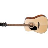 OEM AD810LHOP Akustik Gitar Solak, Open Pore, Ladin Kapak, A - Naturel