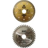 OEM Ahşap Kesici Mermer Fayans Kesme 115 mm Disk Seti Spiral Taşlama Kesici Diskleri