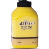 OEM Akrilik Boya, 500ML, Sarı 3601