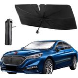 OEM Araba Ön Cam Güneşlik Şemsiye, Katlanabilir Reflektör Şemsiye, Isı ile Güneş Siperliği Koruyucu, Oto Ön Cam Kapakları Için, Kamyonlar, Arabalar Çoğu Araç Için Uygundur - Siyah