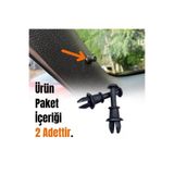 OEM Arka Bagaj Kapağı Pandizot Askı Pimi Skoda Octavia 2013-22 1M6867574A 2 Adet