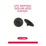 Oem Atiker Lpg Depo Dolum Ağzı Kapağı Ince Diş ( 2 Adet)
