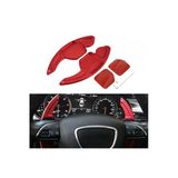 Oem Audi A4 2013-2016 Direksiyon F1 Kulakcık Kırmızı Paddle Shift Metal