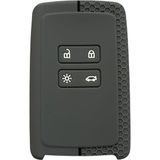 OEM Autohan Keys Renault Anahtar Koruma Kılıfı, Petek Desenli, Gri-Siyah, Clio 5, Megane 4, Captur, Kaleos, Kadjar ile Uyumlu