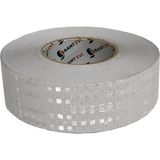 OEM Bant Evi Reflektif Bant Beyaz 5CMX5MT Reflektör Bant Beyaz Ikaz Bandı (5cm x 5m) - Beyaz