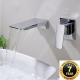 OEM Banyo Bataryası Küvet Jakuzi Lavabo Ankastre Krom Renk Yeni Şelale 7 Yıl Garantili Sıva Altı Dahil
