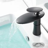 OEM Banyo Lavabo Bataryası Şelale Mat Siyah Modeli Yeni Tasarım Ürünü 7 Yıl Garantili