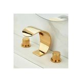 Oem Banyo Lavabo Küvet Jakuzi Bataryası Ankastre Gold Altın Dore Oval Yeni Şelale 7 Yıl Garantili