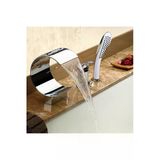 Oem Banyo Lavabo Küvet Jakuzi Bataryası Ankastre Krom 3 Lü Set Yeni Şelale 7 Yıl Garantili