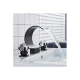 Oem Banyo Lavabo Küvet Jakuzi Bataryası Ankastre Mat Siyah Yeni Taşlı Model Şelale 7 Yıl Garantili İthal