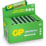 OEM Batteries GP24G Greencell R03/1212/AAA Ince Pil, 1.5 Volt, 40'lı Kutu, Yeşil/sarı/beyaz