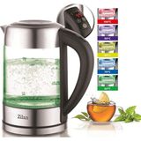 OEM Cam Su Isıtıcısı 1,7 Litre | %100 Bpa Içermez | 2200 Watt | Renk Değişimli LED Aydınlatma | Paslanmaz Çelik | Çaydanlık | Sıcak Tutma Fonksiyonu | Sıcaklık Ayarı (60°C-100°C)