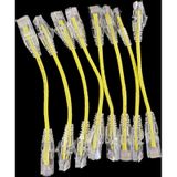 Oem Cat6a 10gıgabyte 50u 0.15cm 28awg Sarı Patch Cord Kablo