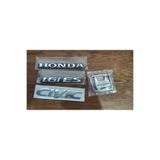 OEM Civic bagaj arma ve civic yazıları 1998 - 2000 HONDA CİVİC 1.6 İES BAGAJ ARMASI SETİ