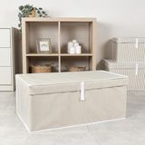 OEM Çok Amaçlı Düzenleyici Kapaklı Sandık Tipi Kutu Hurç Organizer (70 x 40 x 30, Kahverengi) - Belirtilmemiş