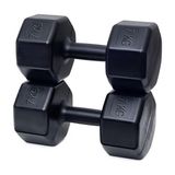 OEM Dambıl Seti, 2 x 7 Kg, Plastik, Siyah, Spor ve Egzersiz Için, Ağırlık Antrenmanı