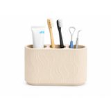 Oem Diş Fırçası ve Diş Macunu Düzenleyici Stand | Çok Bölmeli Banyo Organizeri | Masaüstü ve Lavabo Düzenleyici