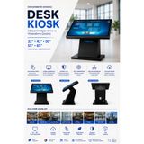 OEM Dokunmatik Desk Kiosk 50"