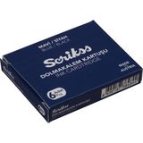 OEM Dolma Kalem Kartuşu Mavi Siyah 6'lı Paket