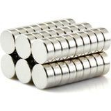 OEM Dünya Magnet 50 Adet 6mm x 3mm Yuvarlak Güçlü Neodyum Mıknatıs Magnet - Belirtilmemiş