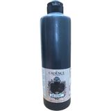 OEM F-630 Siyah Style Mat Kumaş Boyası 500ML Siyah Tek Ebat