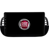 OEM Fiat 500C Android Multimedya Sistemi 4-64 Cadence R18 (2008-2015)(SİYAH Çerçeveli) Ön Kayıt Kamera Hediyeli - Şeffaf