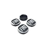 OEM Fiat Kabartma Geçme Jant Göbeği 4 Lü 60mm-55mm