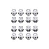 OEM Fiesta Oto Bijon Somunu Krom Yüksüklü 16 Adet 19mm Om