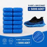 OEM Galoş Mavi Standart 500 Adet x 10 Paket – Toplam 5000 Adet