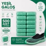 OEM Galoş Yeşil Standart 10 Paket x 500 Adet – Toplam 5000 Adet